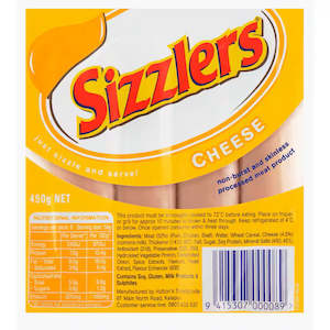 Products: Huttons Cheese Sizzlers