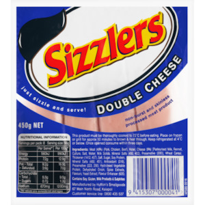 New: Huttons Double Cheese Sizzlers