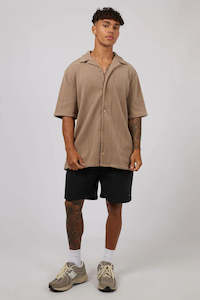 Luxe S/S Shirt - Taupe