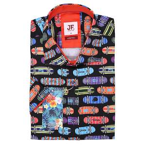 Short Sleeve Print Shirt - Multi JF2460