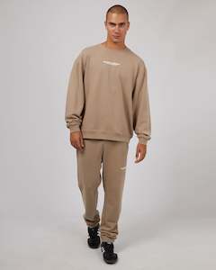 Essential Theory Track Pant - Tan