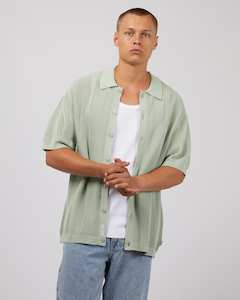 Clothing: Hurley Knit SS Shirt - Sage