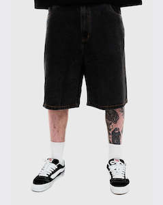 Denim Standard Short - Washed Black