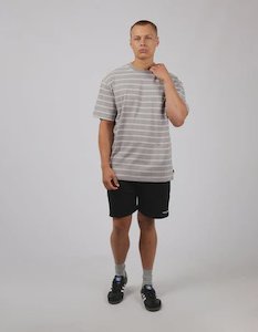 Essential Theory Stripe Tee - Grey