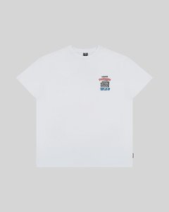 Clothing: Block Party Box Fit Tee - White