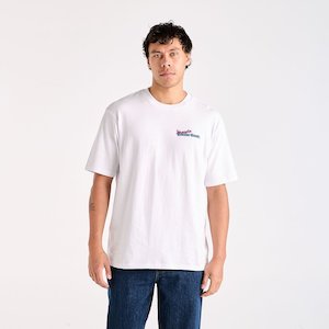 Better Beer Crazy Eights Slacker Tee - White