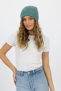 Clothing: Lila Beanie - Teal