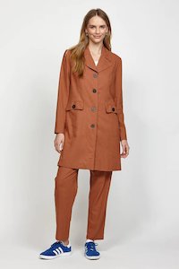 Clothing: Flax Coat Jacket