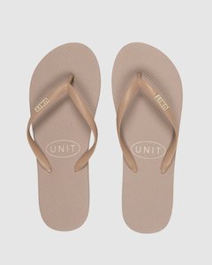 Clothing: Ladies Flip Flops - Mellow in Brown