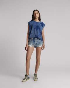 Bandits Low Waist Denim Short - Sunset Blue