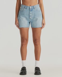 High Relaxed Short - Crystal Blue