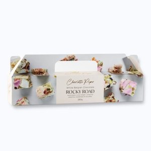 Clothing: White Chocolate Rocky Road Bar - Boxed