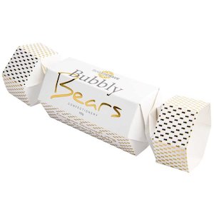 Clothing: White Bubbly Bears Cracker