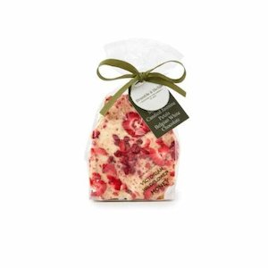 Raspberry, Strawberry & White Chocolate Honeycomb