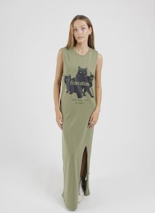 Clothing: Mimi Maxi Cat Gang - Army