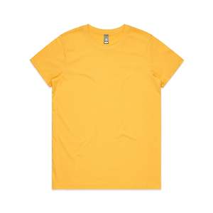 Clothing: Maple Tee - Yellow