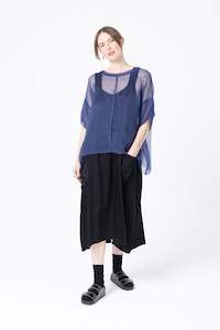 Object Tee - Cobalt Silk