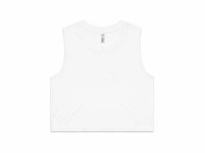 Crop Tank - White