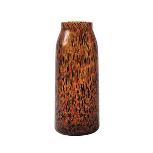 OTTO VASE AMBER SPECKLE - LARGE