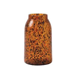 OTTO VASE AMBER SPECKLE - MEDIUM