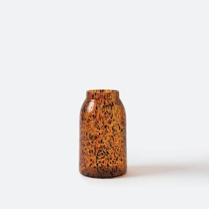 OTTO VASE AMBER SPECKLE - SMALL