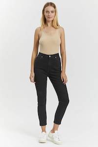 Clothing: Nora Jean - Washed Black Stretch