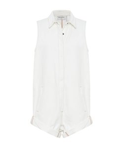 Clothing: Pearl Mini Braxton Denim Jumpsuit