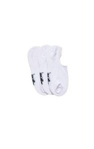 Mens Graffiti No-Show Sock - White