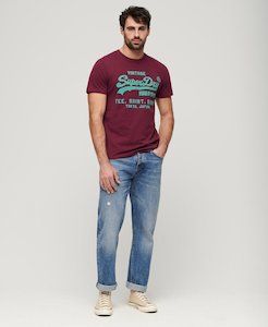 Neon VL Tee - Rich Berry Purple