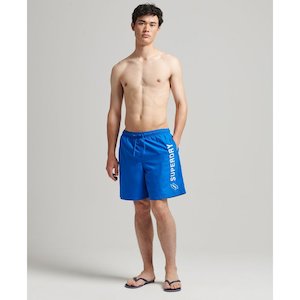 Code Applque 19Inch Swim Short - Blue Bay