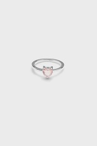 Clothing: Talon Ring - Rose Quartz