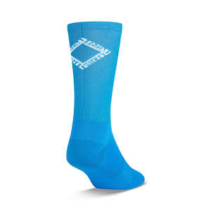 Bike Clothing: Giro Comp Racer Hi-Rise 6" Socks - Anodized Blue