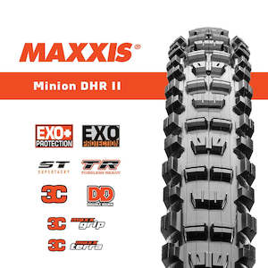 MAXXIS Minion DHR II 29 x 2.4 WT 3C/TR/DD MaxxGrip Black