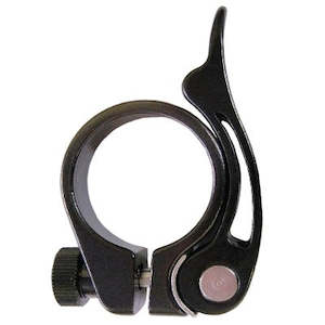 Bike Accessories: Alhonga Seatpost Clamp Quick Release Black