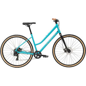 Marin Kentfield 1 Step Thru - Gloss Light Blue/Black