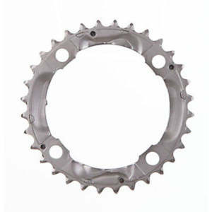 Cranksets Chainrings: Shimano FC-M532 Chainring 9-Speed 32T 104mm BCD Silver