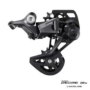 Derailleurs Rear: Shimano RD-M5130 Linkglide/CUES Rear Derailleur Deore 10-Speed