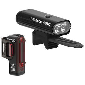 Front Lights: Lezyne Lite Drive 1000XL & Strip Drive Pro 300 Combo