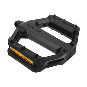 Pedals: Shimano PD-EF102 Platform Pedals - Black