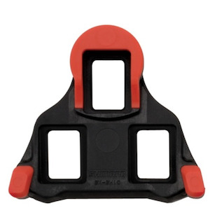 Pedals: Shimano SM-SH10 SPD-SL Cleat Set 0-Degree Float Red