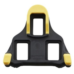 Pedals: Shimano SM-SH11 SPD-SL Cleat Set 6-Degree Float Yellow