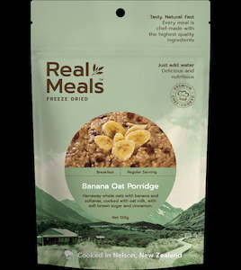 Nutrition: Real Meals Banana Oat Porridge