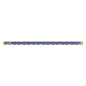 Bicycle and accessory: SRAM RED 12-Speed Flattop Chain Rainbow