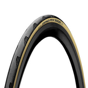 Bicycle and accessory: Continental GP5000 700c - Cream Sidewall