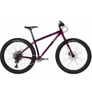 Bicycle and accessory: Surly Karate Monkey Eggplant