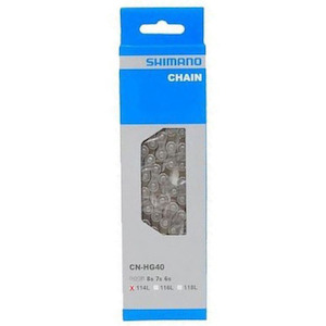 Bicycle and accessory: Shimano CN-HG40 Chain 6/7/8-Speed HG