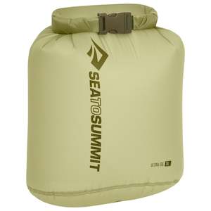 Bicycle and accessory: Sea to Summit Ultra-Sil Dry Sack 3L Tarragon