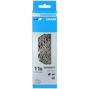 Bicycle and accessory: Shimano CN-E8000-11 e-Bike Specific Chain 11-Speed 138 Links