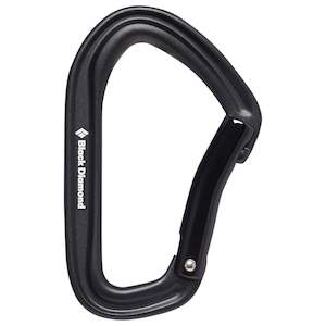 Bicycle and accessory: Black Diamond Hotforge Bent Gate Carabiner