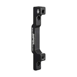 Bicycle and accessory: Shimano SM-MA-F220P/PM ADAPTER 180 to 220mm CALIPER: POST MOUNT: POST